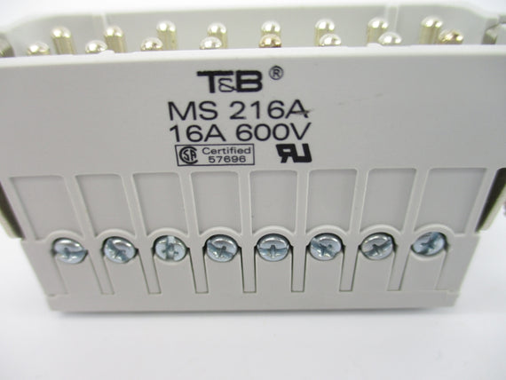 T&B MS216A 600V 16A NSNP