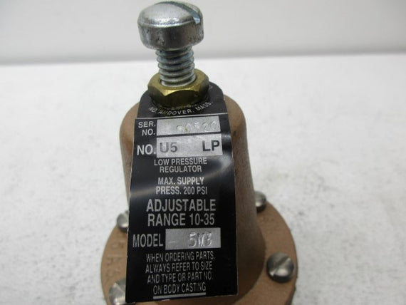 WATTS 5M3 PRESSURE REGULATOR *NEW IN BOX*