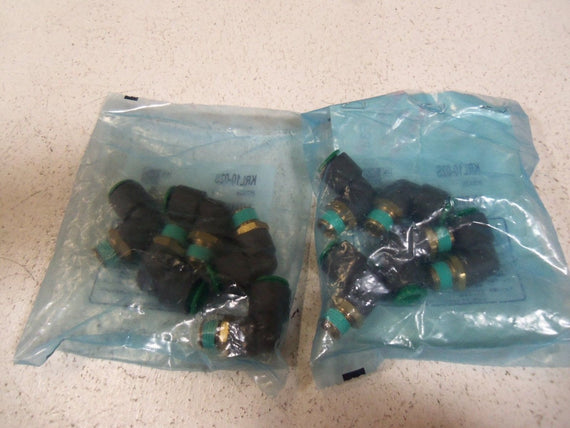 LOT OF 10  SMC FITTINGS KRL10-02S *NEW IN FACTORY BAG*