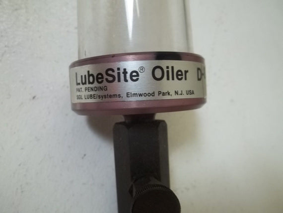 LUBE/SYSTEMS INC. MODEL D-8 LUBE SITE OILER LUBRICATOR *NEW IN BOX*