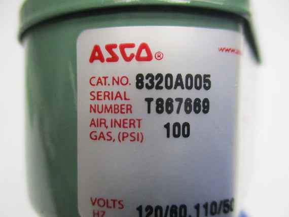 ASCO 8320A005 110/120V 100PSI 1/4" NSMP