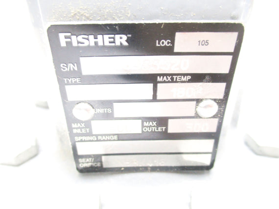 FISHER M95H-3063-2291391 NSMP