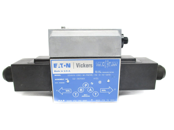 EATON VICKERS DG4V4-016C-M-PM5WL-HL-4-10-S610 02-397069 24VDC 4500PSI NSNP