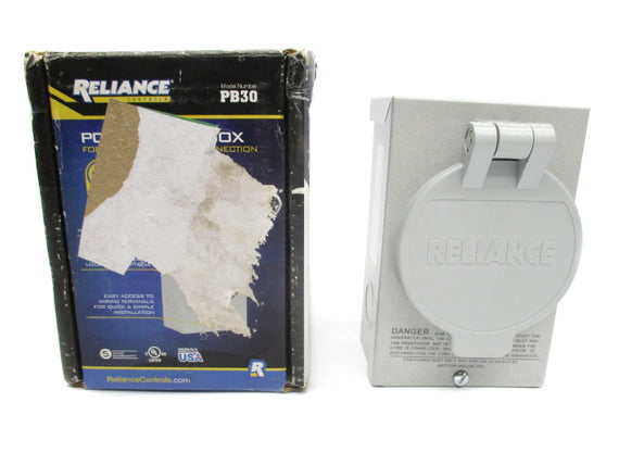 RELIANCE CONTROLS PB30 125/250VAC 30A NSMP