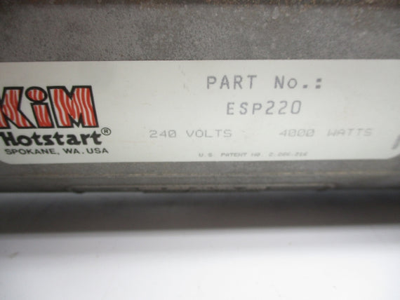 KIM HOTSTART ESP220 240V 1 1/4" NSMP