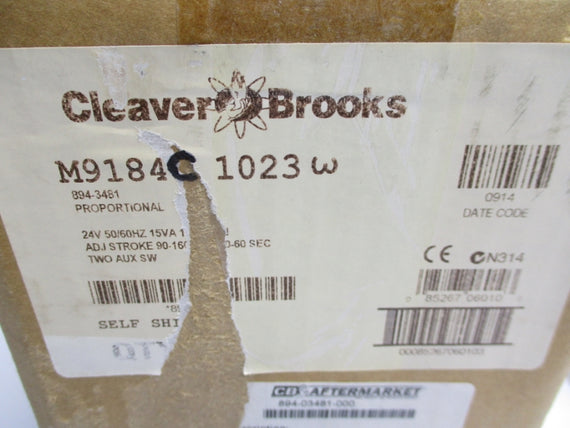 CLEAVER BROOKS M9184C1023 894-3481 24V NSMP