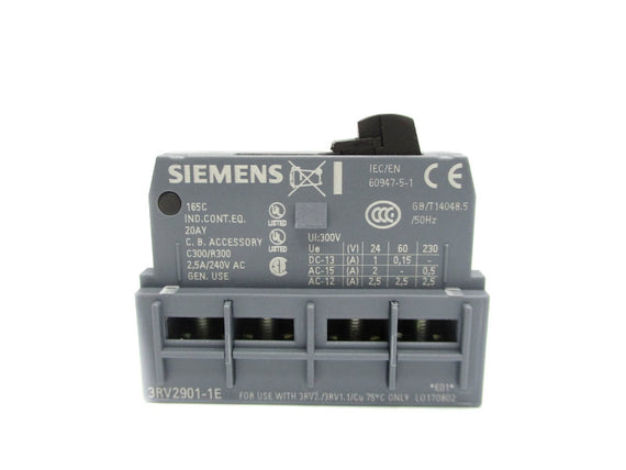 SIEMENS 3RV2901-1E 300V 2.5A NSNP