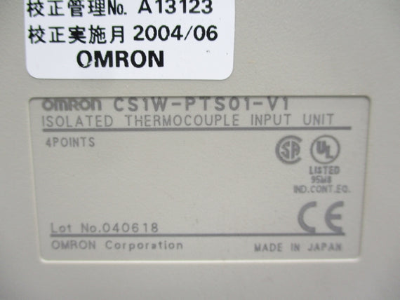 OMRON CS1W-PTS01-V1 NSMP