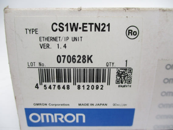 OMRON CS1W-ETN21 NSMP