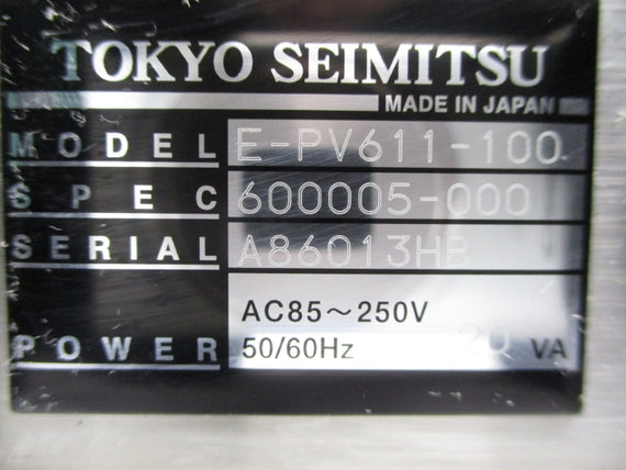 TOKYO SEIMITSU E-PV611-100 85-250VAC NSNP