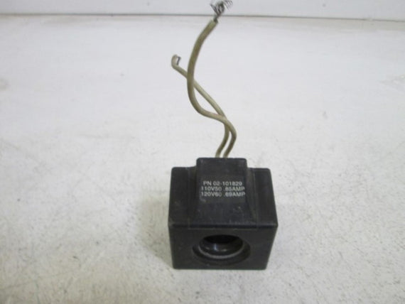 VICKERS (BLACK) COIL 110/120V 02-101829 * USED *