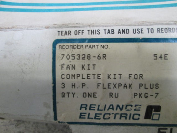 RELIANCE ELECTRIC FAN KIT 705328-6R *NEW IN BOX*