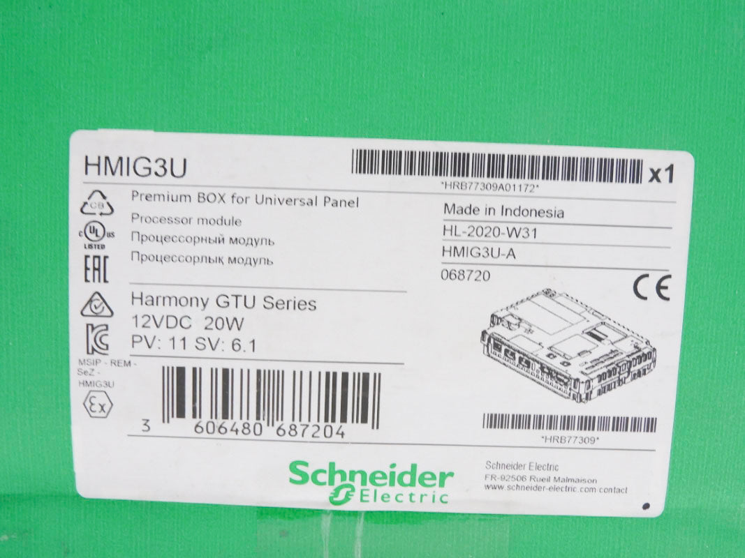 SCHNEIDER ELECTRIC HMIG3U 12VDC NSMP – MRO Global Solutions