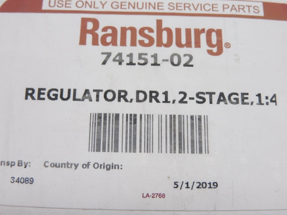 RANSBURG 74151-02 DR1 NSMP