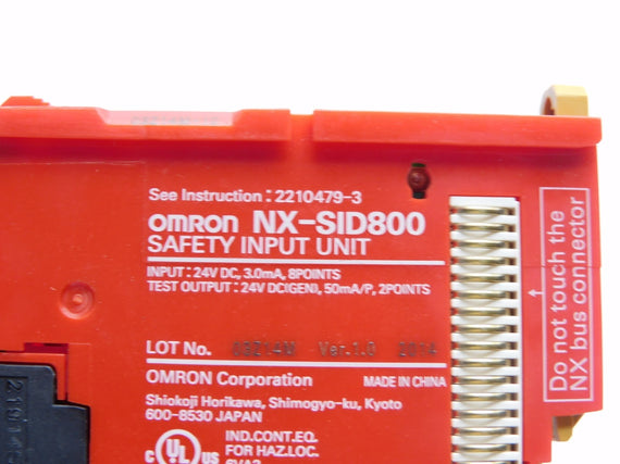 OMRON NX-SID800 24VDC NSNP