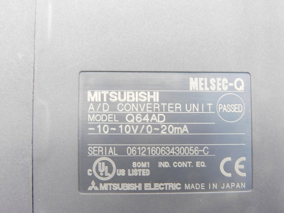 MITSUBISHI Q64AD 15VDC NSMP