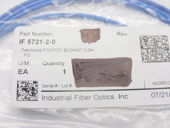 INDUSTRIAL FIBER OPTICS IF5721-2-0 NSMP