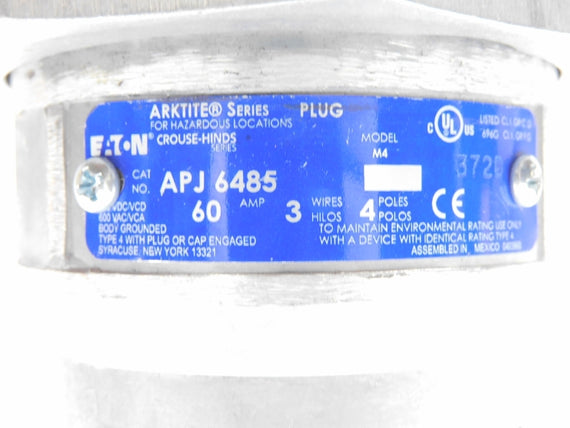 EATON CROUSE HINDS APJ6485 600VAC/DC 60A NSNP