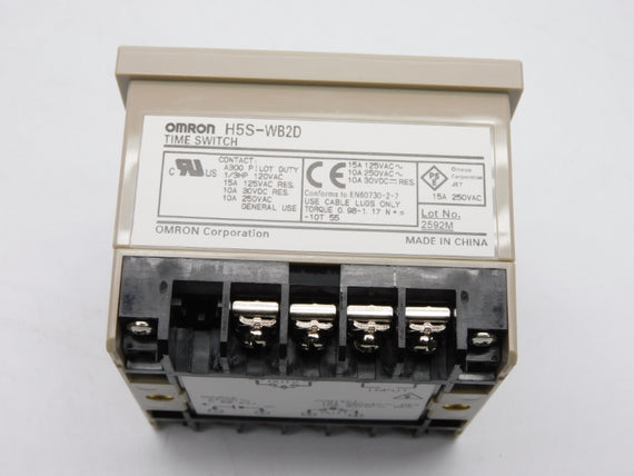 OMRON H5S-WB2D 24VDC 15A NSMP