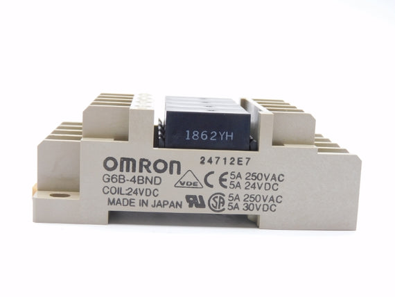 OMRON G6B-4BND 24VDC 5A NSMP