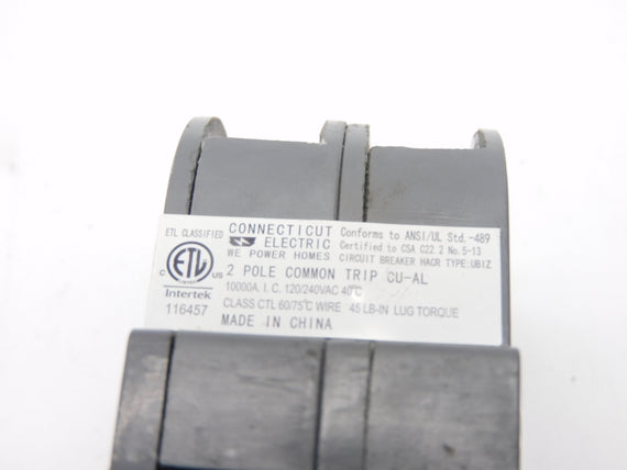 CONNETICUT ELECTRIC UBIZ-230 120/240VAC 30A (AS PICTURED) UNMP