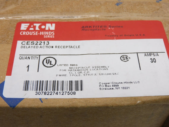 EATON CES2213 120/240VAC 30A NSFS