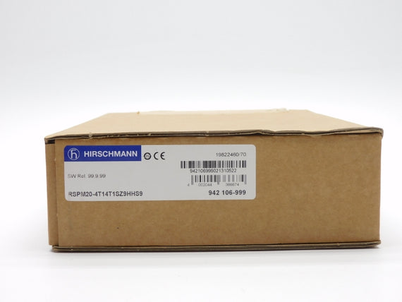 HIRSCHMANN RSPM20-4T14T1SZ9HHS9 942106-999 NSFS