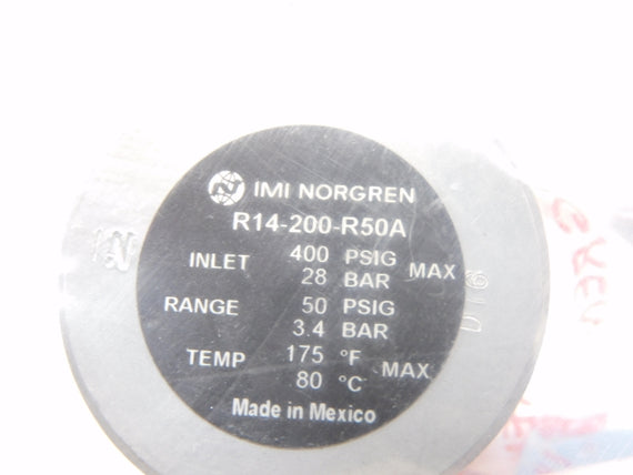 NORGREN R14-200-R50A 400PSI NSMP