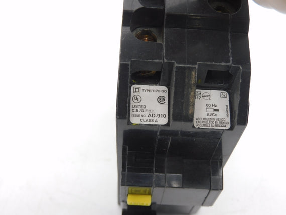 SQUARE D QO240GFI 120/240V 40A UNMP