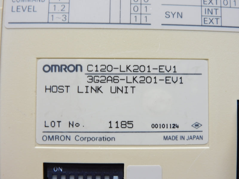 OMRON C120-LK201-EV1 NSNP