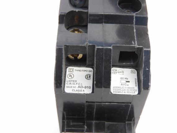 SQUARE D QO240GFI 120/240V 40A NSNP