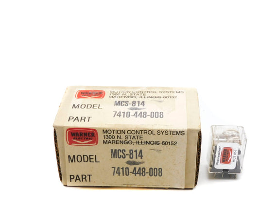 WARNER ELECTRIC 7410-448-008 MCS-814 NSMP