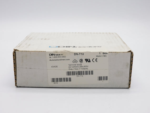 DINNECTORS DN-T12 600V 20A (PKG OF 100) NSFS – MRO Global Solutions