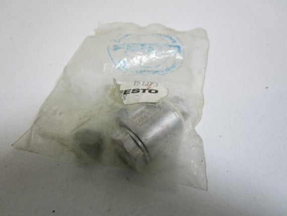 FESTO 1-WAY CONTROL VALVE (151173) GRLA-1/4-PK-4-B * NEW IN FACTORY BAG *