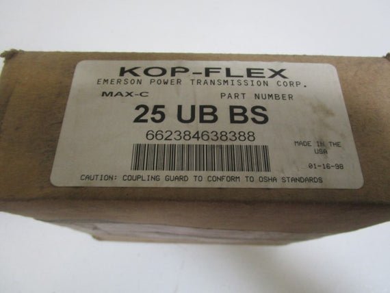 KOP-FLEX COUPLING 25 UB BS *FACTORY SEALED*