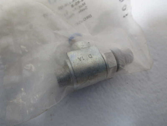 FESTO 1-WAY CONTROL VALVE GRLA-1/8-QS-4-RS-B * NEW IN BAG *