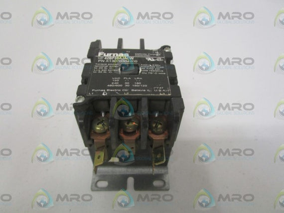 FURNAS 42BF35AJACW CONTACTOR *USED*