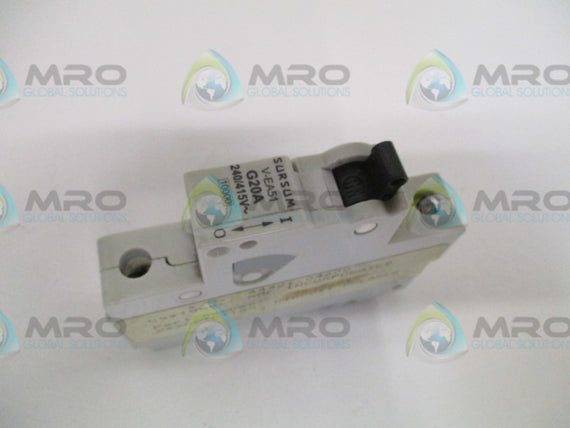 ABL SURSUM V-EA51-G4A CIRCUIT BREAKER 4A * NEW NO BOX *