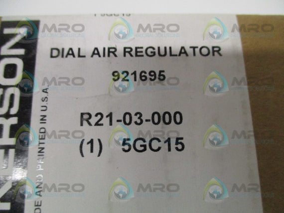 WILKERSON R21-03-000 DIAL AIR REGULATOR *FACTORY SEALED*