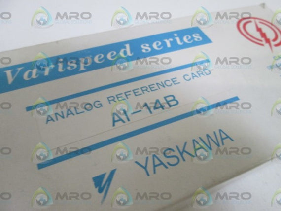 YASKAWA ANALOG REFERENCE CARD AI-14B *NEW IN BOX*