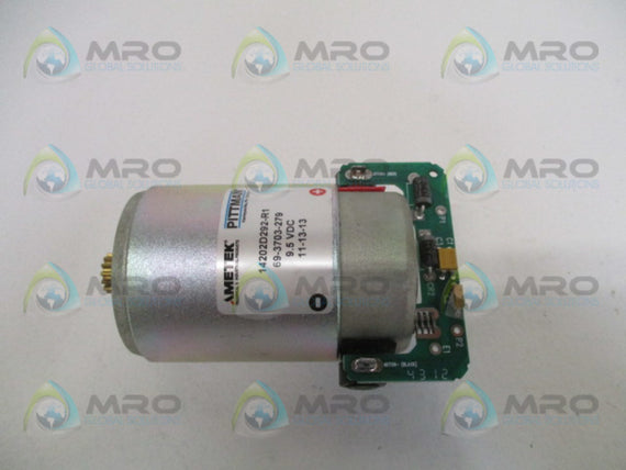 AMETEK PITTMAN 14202D292-R1 ELECTRIC BRUSH DC SERVO MOTOR 9.5 VDC * NEW NO BOX *