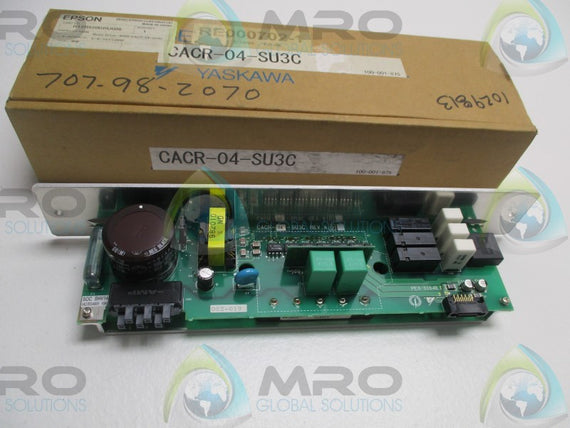 YASKAWA CACR-04-SU3C MOTOR DRIVE * NEW IN BOX *