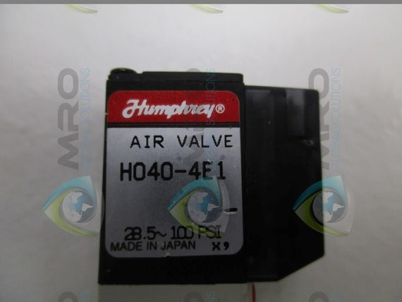 HUMPHREY H040-4E1 AIR VALVE * NEW NO BOX *