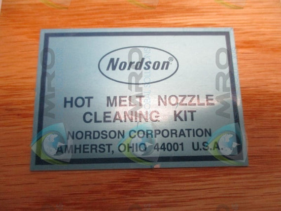 NORDSON PART# HOT MELT NOZZLE CLEANING KIT * NEW IN ORIGINAL PACKAGE *