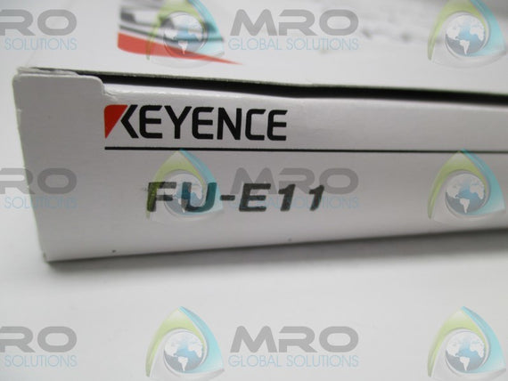 KEYENCE FU-E11 FIBER OPTIC SENSOR * NEW IN BOX *