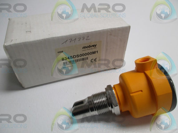 MOBREY 834SDS00000M1 ULTRASONIC LIQUID LEVEL SWITCH * NEW IN BOX *