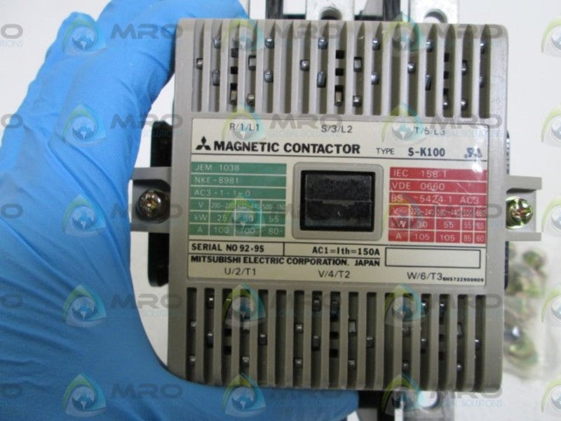 MITSUBISHI MAGNETIC CONTACTOR S-K100 *NEW IN BOX*