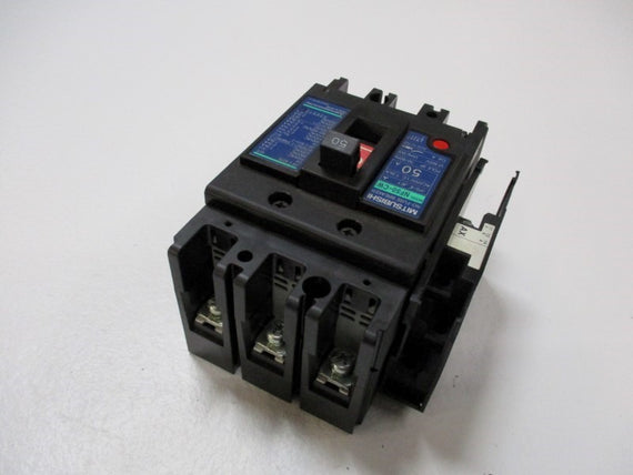 MITSUBISHI NF50-CW-3P-50A CIRCUIT BREAKER 50A 220VAC * NEW NO BOX *