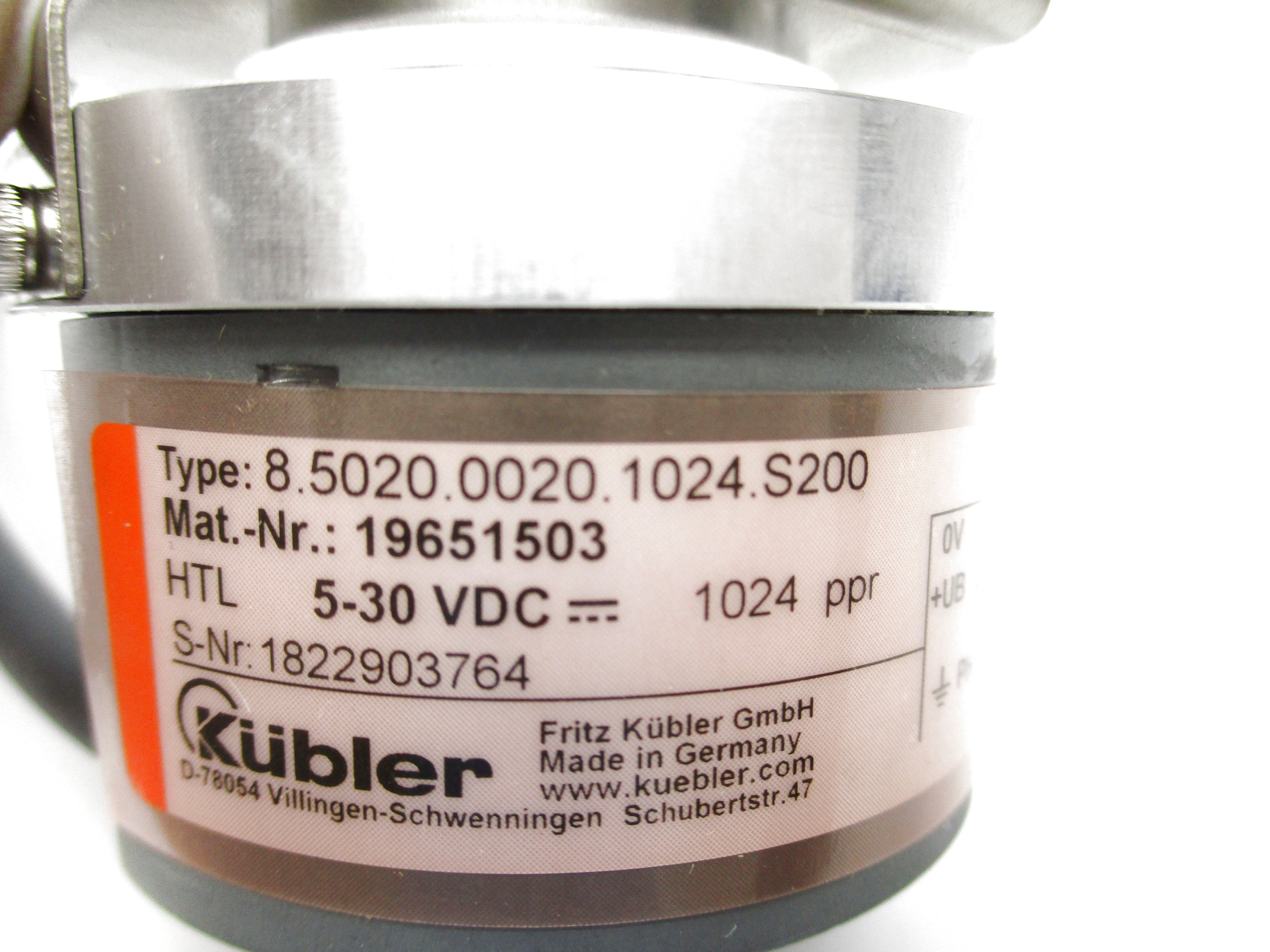 KUBLER 8.5020.0020.1024.S200 NSMP – MRO Global Solutions