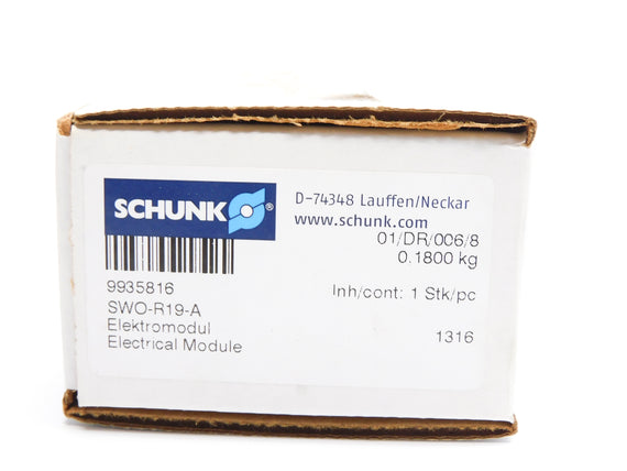 SCHUNK SWO-R19-A 9935816 NSMP